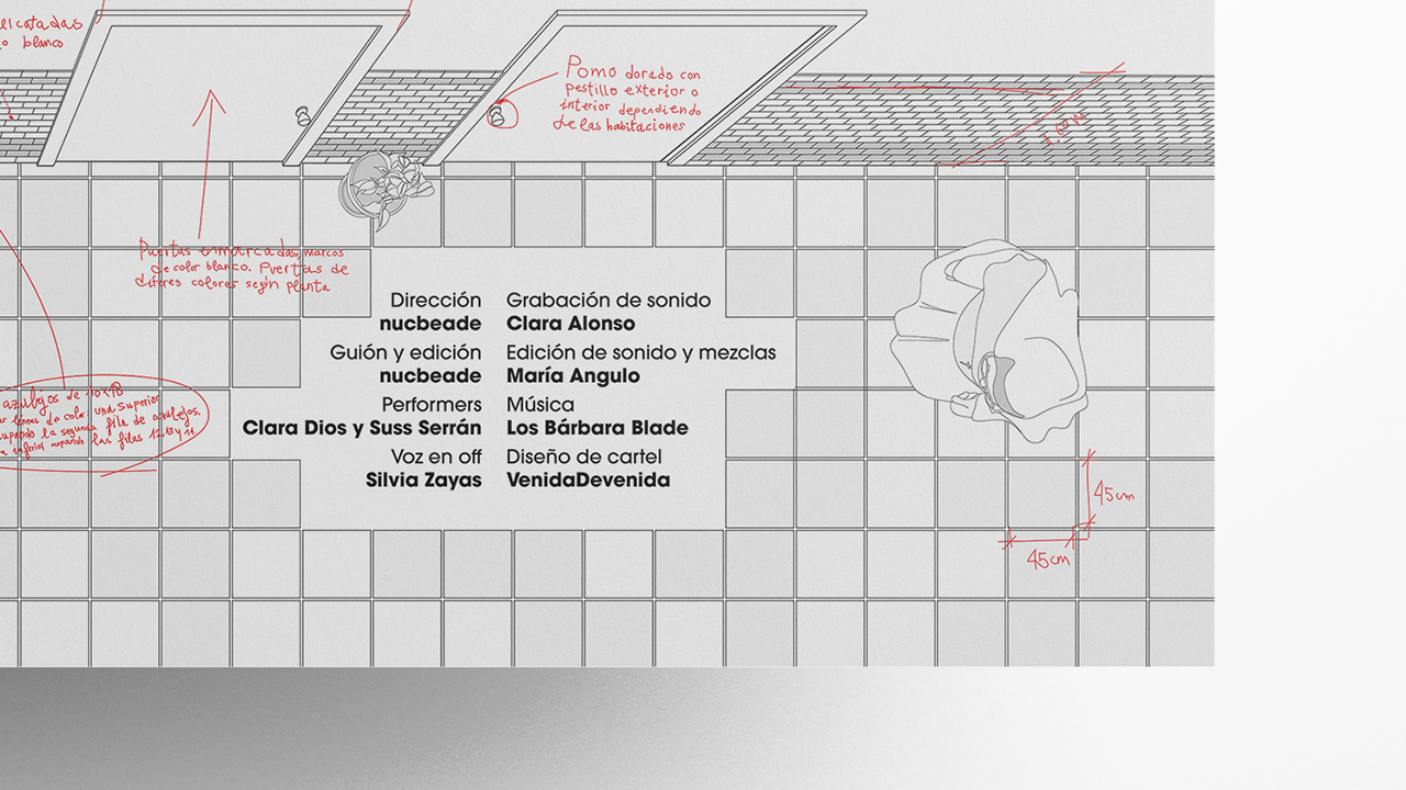 A Wild Dedication short-film poster detail