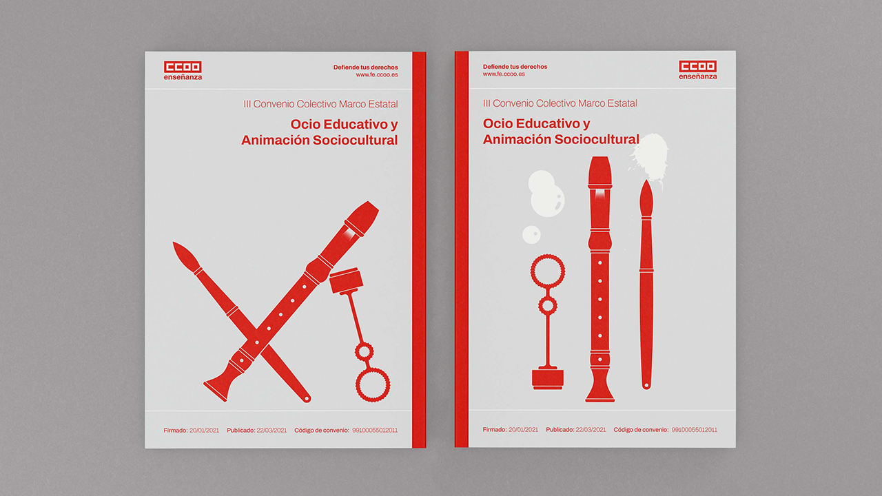 Cover of agreement reedited by FECCOO