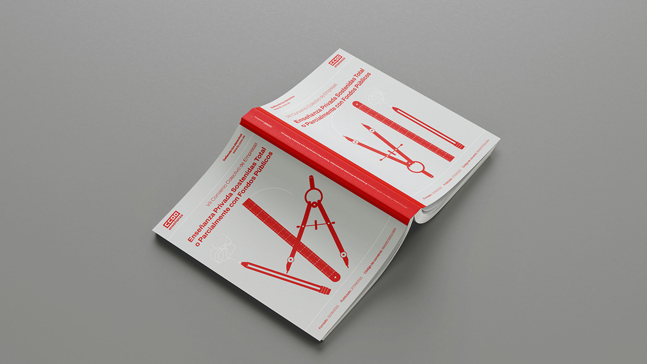 Cover of agreement reedited by FECCOO