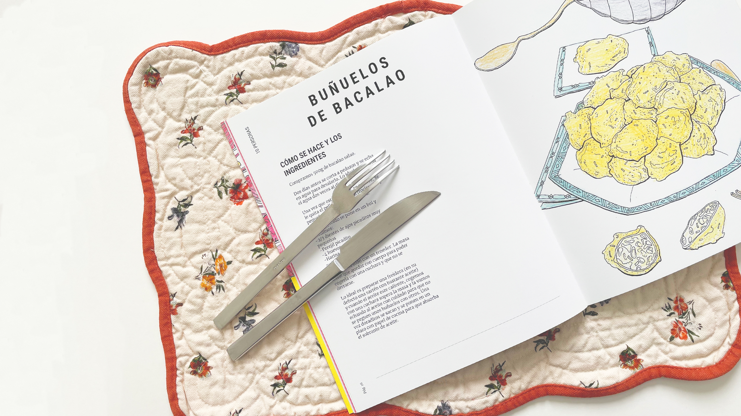 Illustration of the recipe book Carmen Montes' Cooking 1937