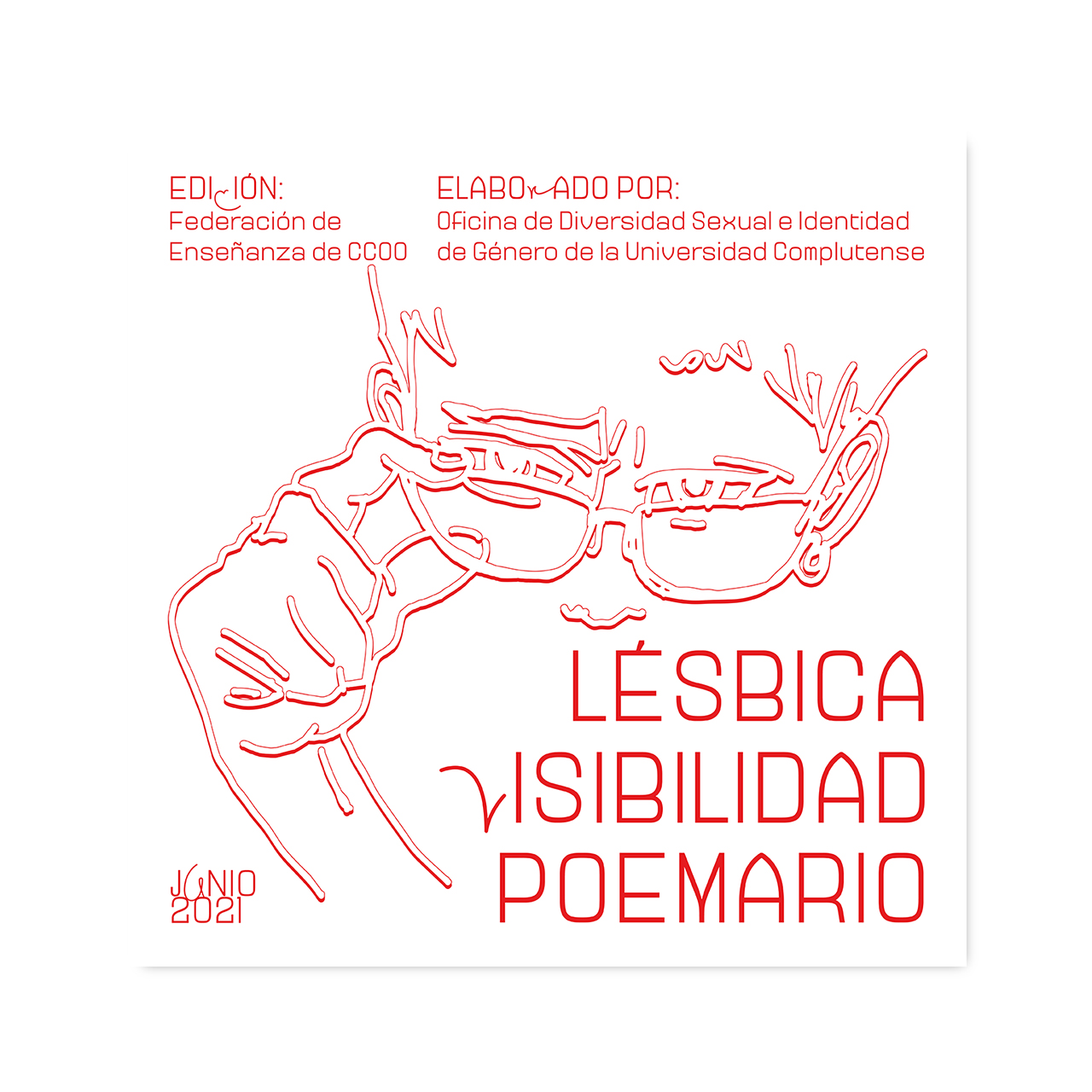 Lesbian Visibility Poetry Collection social media graphics