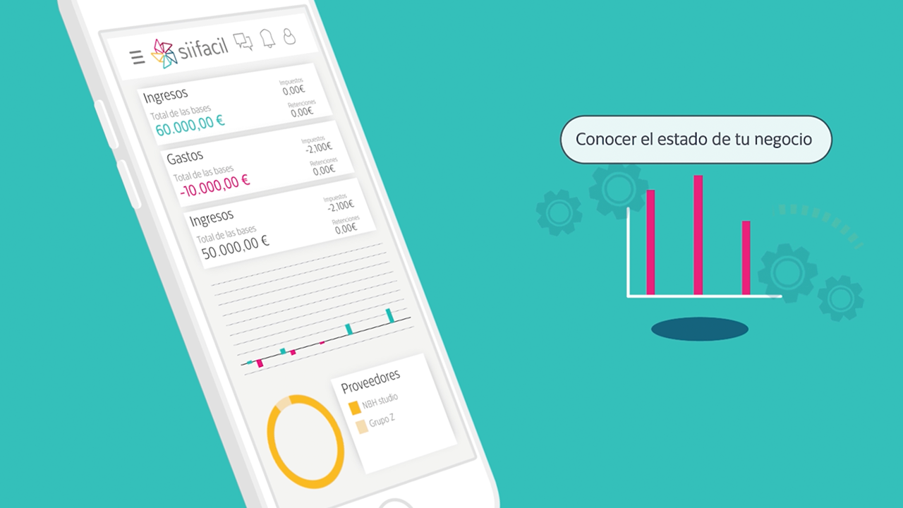 Still from SiiFacil App promotional video