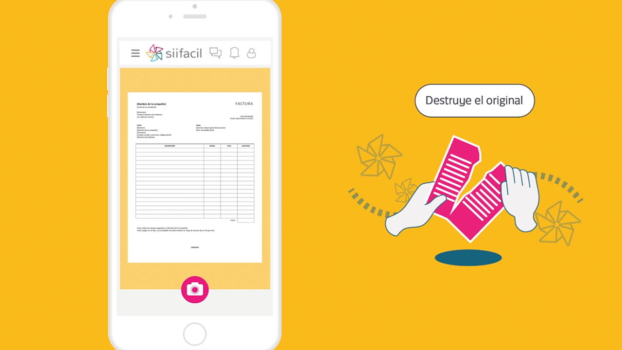Still from SiiFacil App promotional video