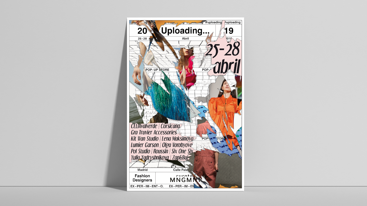 Uploading event poster