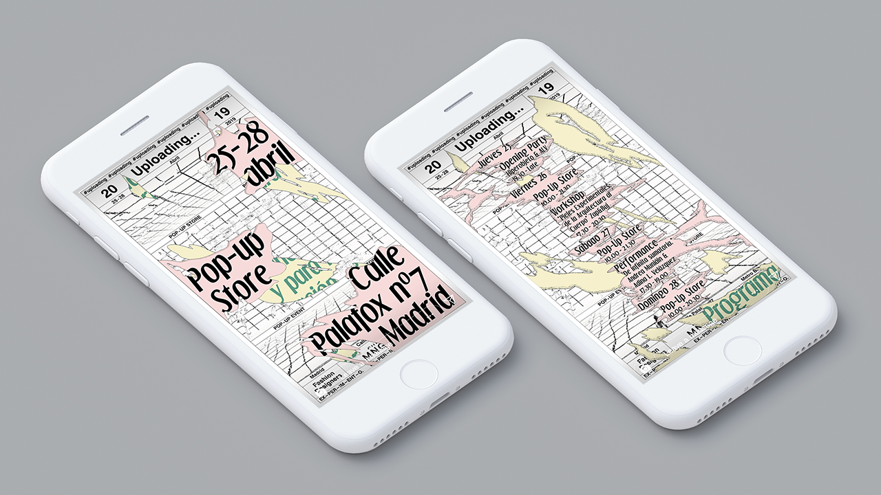 Uploading event social media graphics Instagram stories