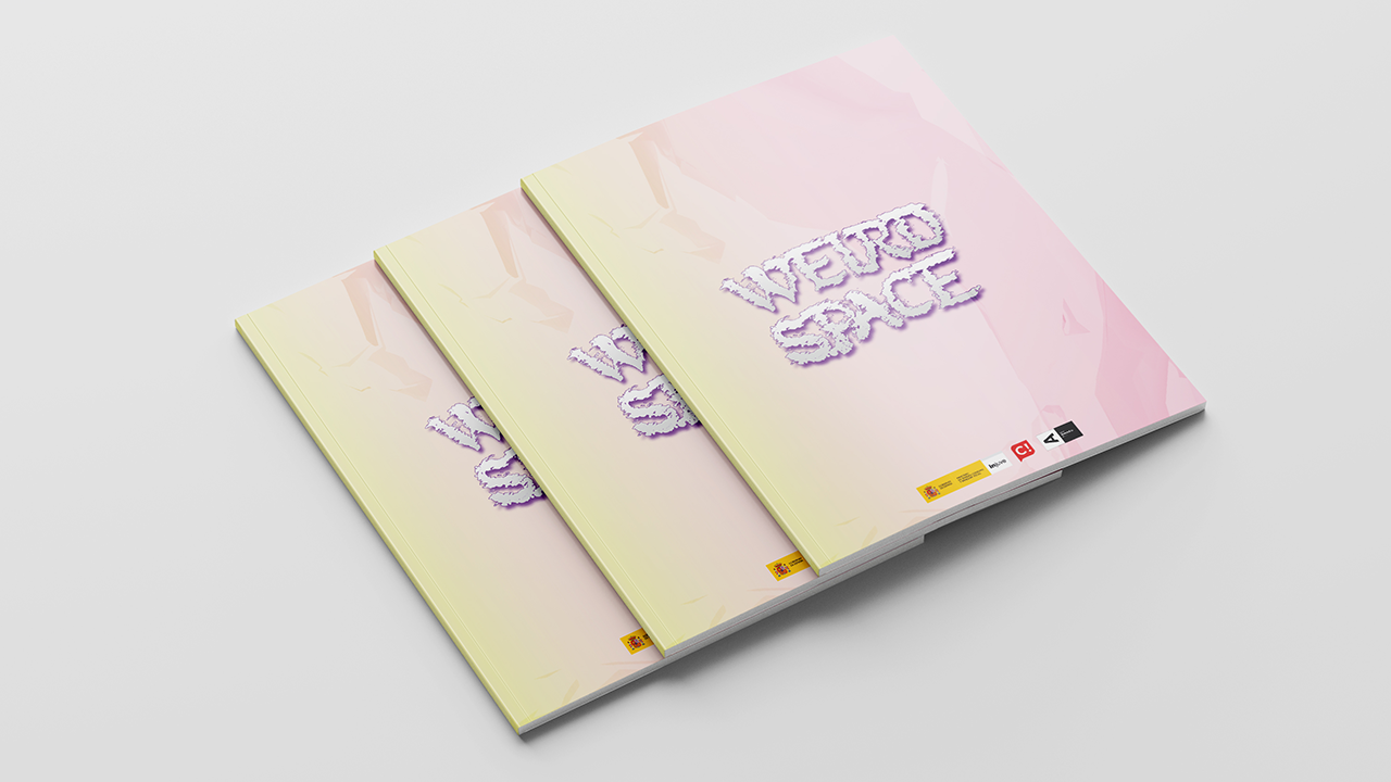 Weird Space exhibition catalogue cover